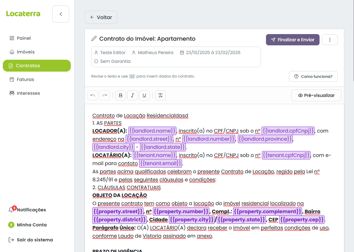 Contratos Digitais e Personalizados